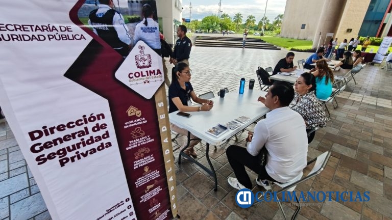 Subsecretaría del Trabajo impulsa Jornada de Empleo en seguridad para colimenses