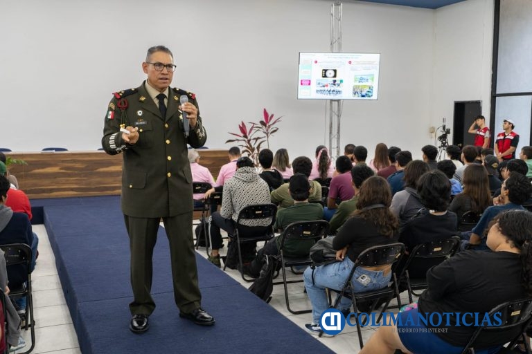 Realizan en Tec de Colima Conferencia Difusión de la Cultura de Seguridad Nacional