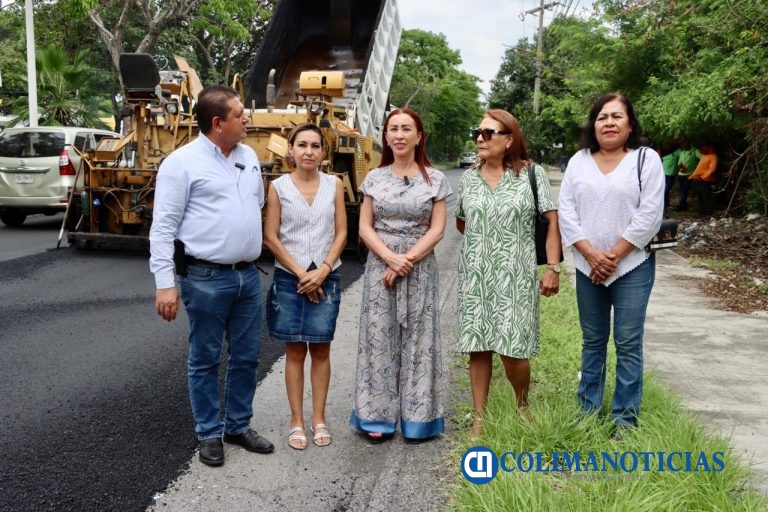 Tiene avance del 95% repavimentación en avenida Tecnológico: Tey Gutiérrez
