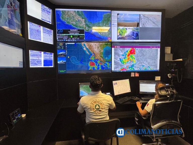 Tormenta tropical ‘Narda’ provocará lluvias intensas y oleaje elevado en costas de Colima; UEPC pide extremar precauciones