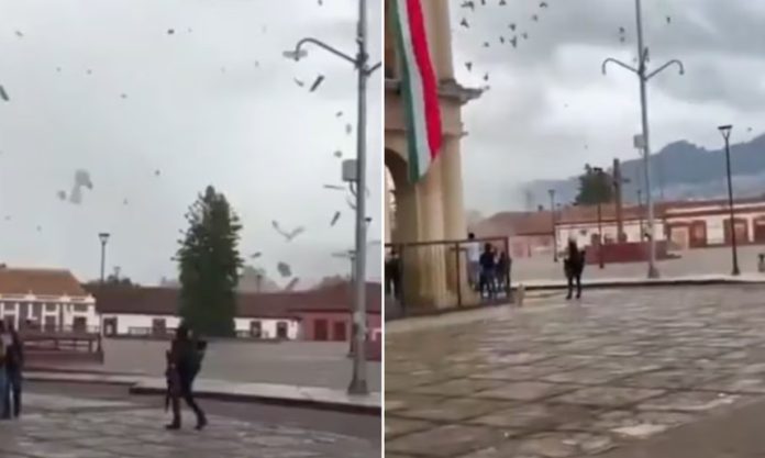 Tornado en Chiapas