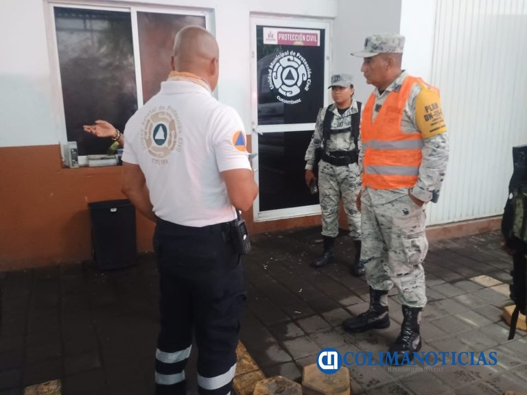 UEPC Colima informa que lluvias de este martes generaron 32 incidentes; descartan personas lesionadas de gravedad