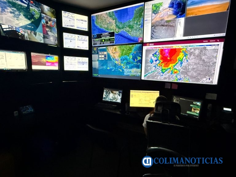 UEPC alerta por lluvias intensas este miércoles en algunos municipios de Colima