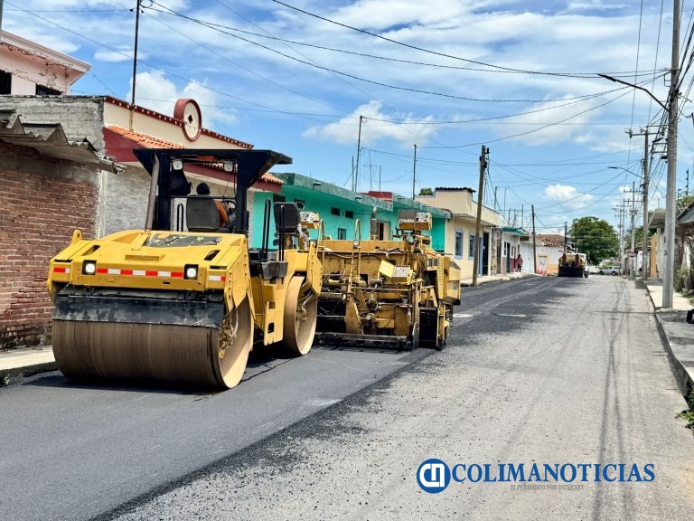 ‎Supervisa Tey Gutiérrez obras ‎de pavimentación en VdeA
