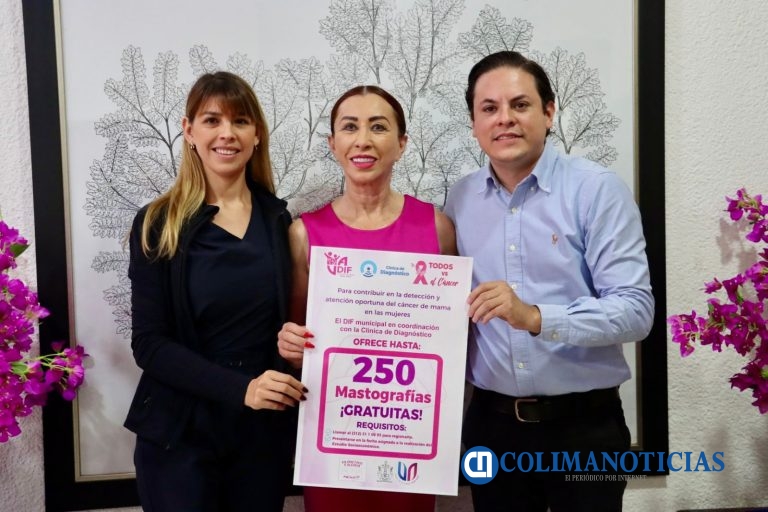 Anuncia Tey Gutiérrez 250 mastografías gratis