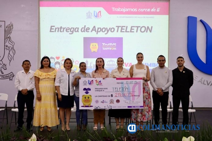 Aporta VdeA al Teletón 211 mil pesos