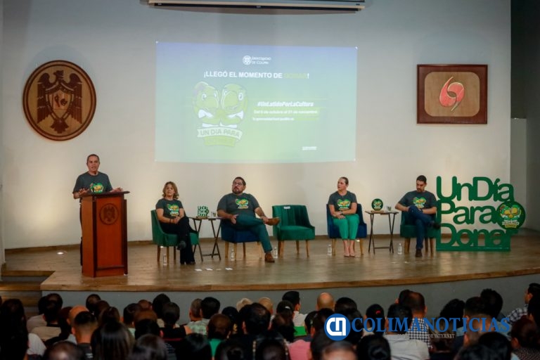“Un día para Donar” regresa con una nueva Meta: construir un Polifórum Cultural