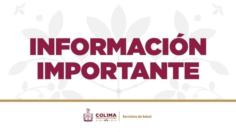 Se registra primer caso de sarampión en Colima; Secretaría de Salud recomienda extremar precauciones para evitar brote