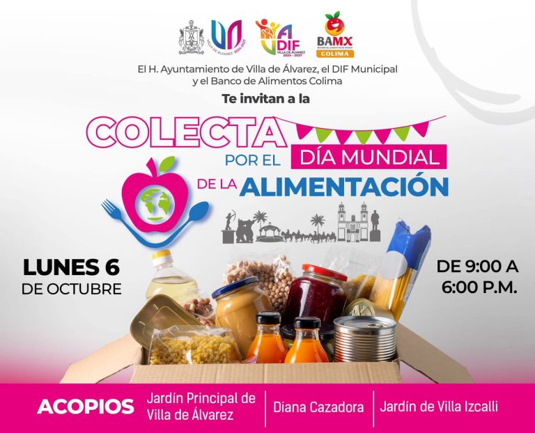 Habrá Colecta de Alimentos en VdeA para sectores vulnerables