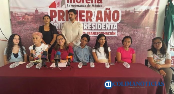 Con una relatoría de programas, Morena Colima festeja el Primer Año de Gobierno de CSP