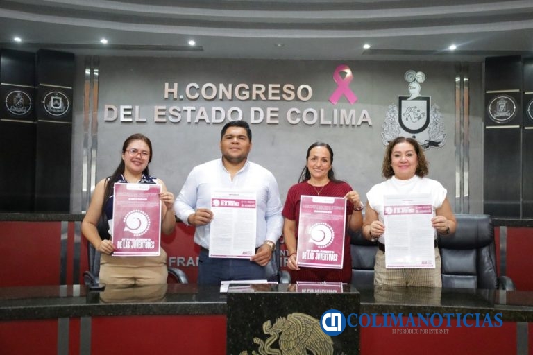 Congreso de Colima y subsecretaría de las Juventudes, anuncian convocatoria para el “Décimo Primer Parlamento de las Juventudes, Colima 2025”