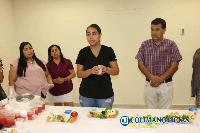 DIF Estatal Colima promueve la alimentación saludable con charlas y actividades