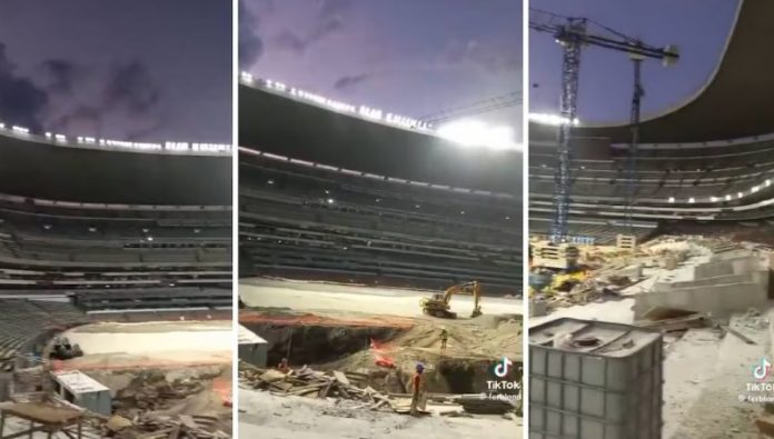 Despiden a trabajador del Estadio Azteca por difundir videos de la remodelación rumbo al Mundial 2026
