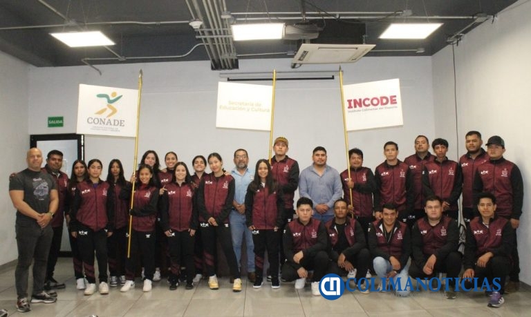 Incode abandera a delegación colimense que participará en el Encuentro Nacional Deportivo Indígena 2025, en Morelos