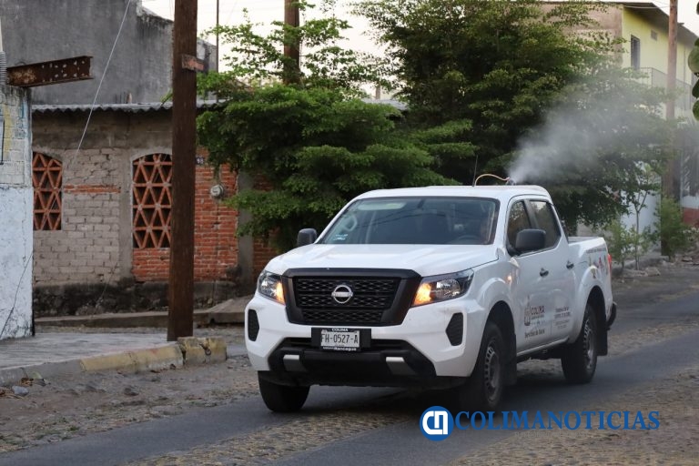 Salud Colima vuelve a fumigar los municipios más grandes y en Coquimatlán