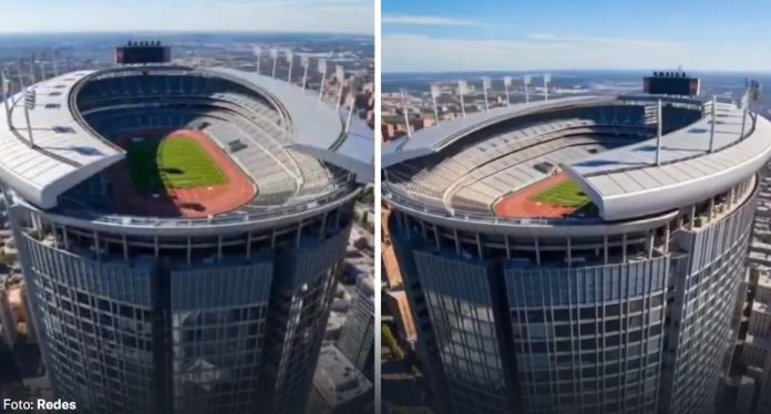 Futurista del NEOM Stadium