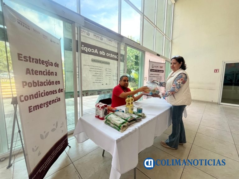 Gobierno del Estado de Colima abre Centros de Acopio a través del DIF