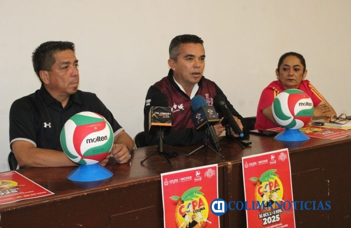 Incode anuncia la 'Copa Colima 2025' de Voleibol