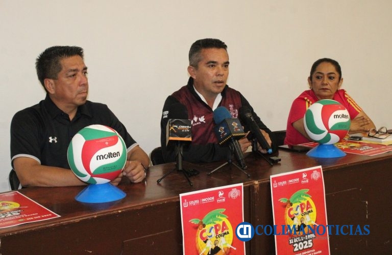 Incode anuncia la ‘Copa Colima 2025’ de Voleibol