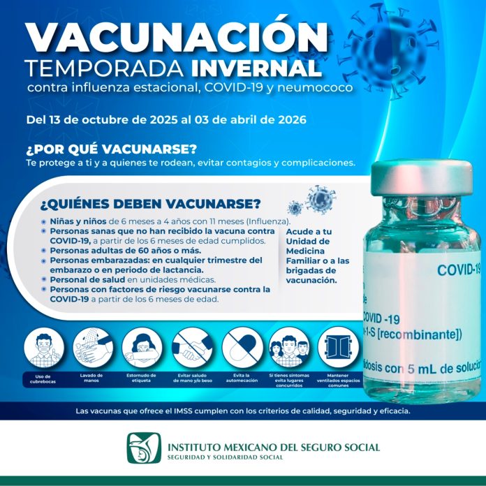 Invita IMSS Colima a la población a vacunarse durante la Temporada Invernal 2025-2026 (2)