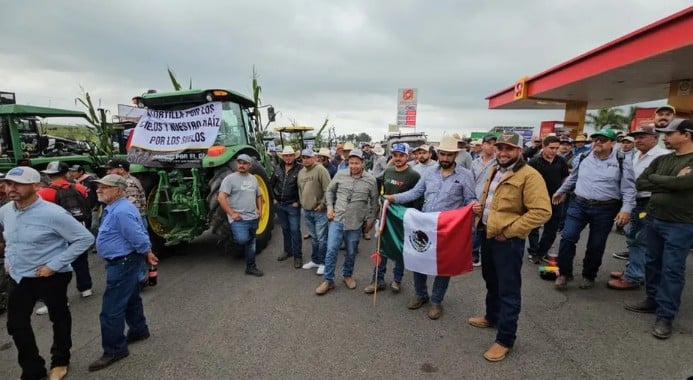 Jalisco Bloqueo Agricultores