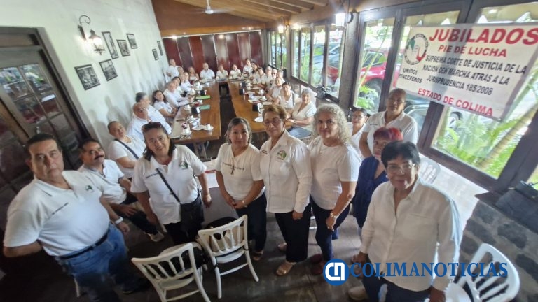 Jubilados Pie de Lucha del IMSS en Colima confían que SCJN resuelva pago de Afore