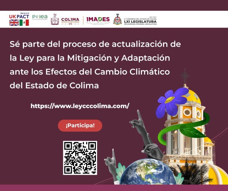 Invita Congreso local a participar en la encuesta para la actualización de la Ley de Cambio Climático
