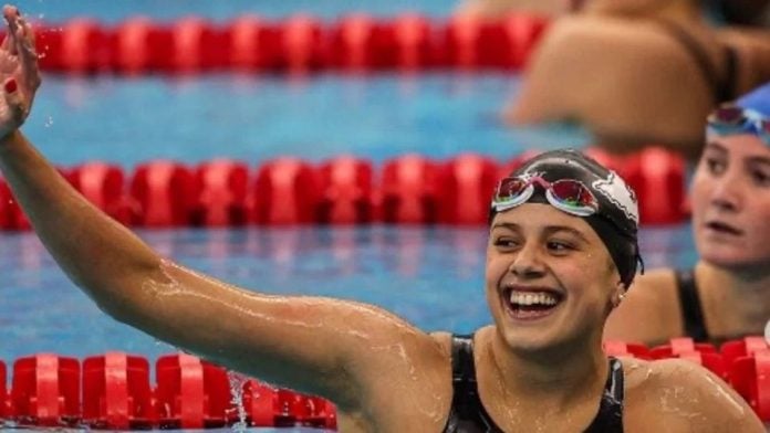 Miranda Grana logra histórica medalla en Copa del Mundo de Natación