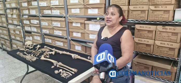 Osamenta recuperada por INAH en Colima corresponde al 1500 Antes de Cristo