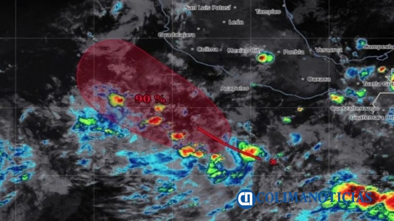 “Priscilla” se convertirá en tormenta tropical; alerta en Colima, Michoacán y Jalisco