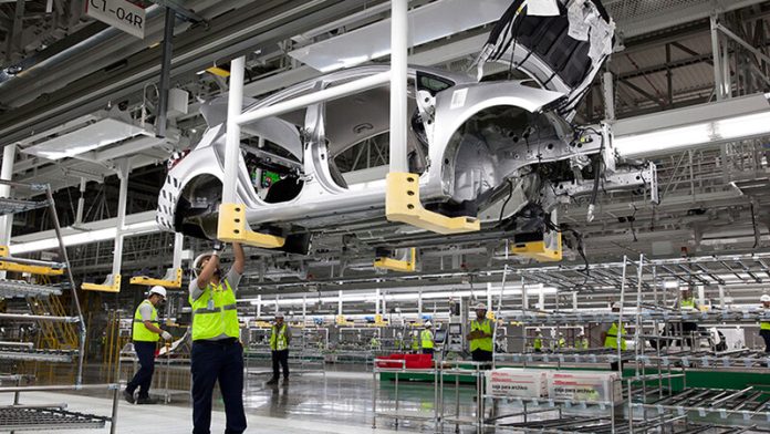 Producción de autos en México