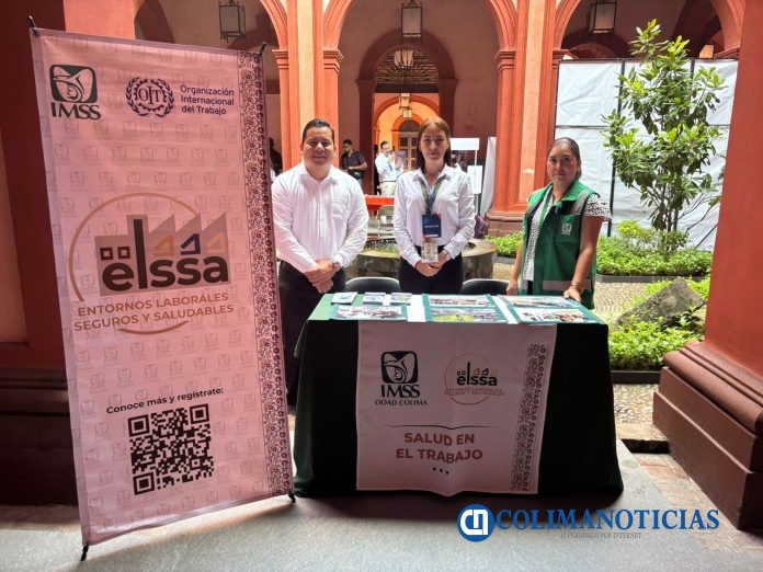 Promueve IMSS Colima Entornos Laborales Seguros y Saludables (ELSSA)