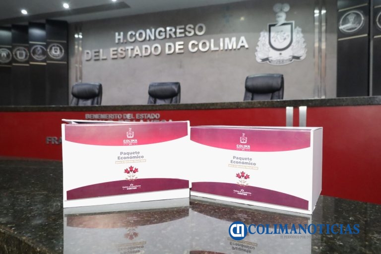 Recibe Congreso del Estado de Colima el Paquete Económico 2026
