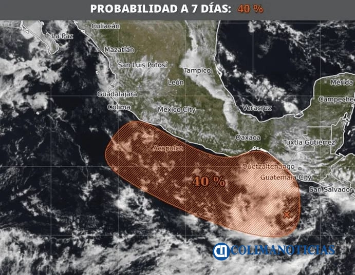 Se forma Sonia en el Océano Pacífico