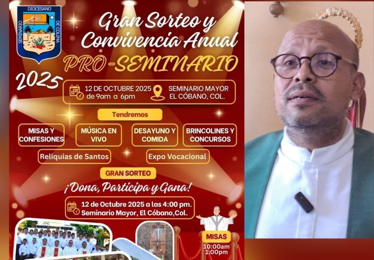 Habrá domingo de convivencia familiar en Seminario Mayor de Colima