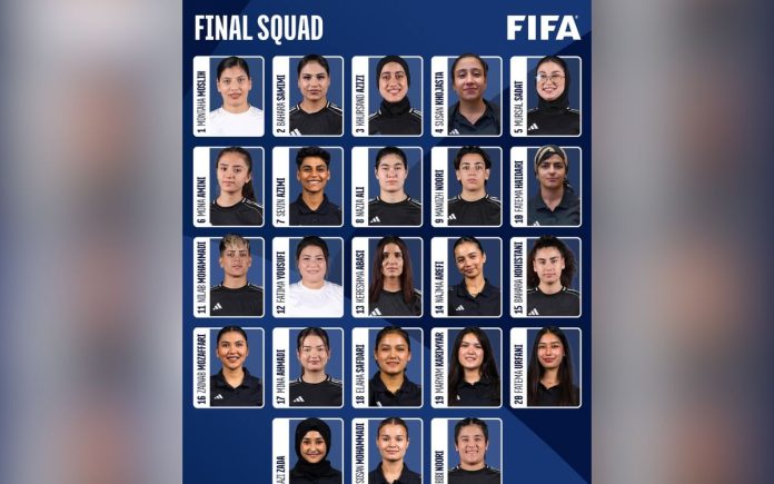 Sselección afgana de refugiadas por iniciativa de la FIFA