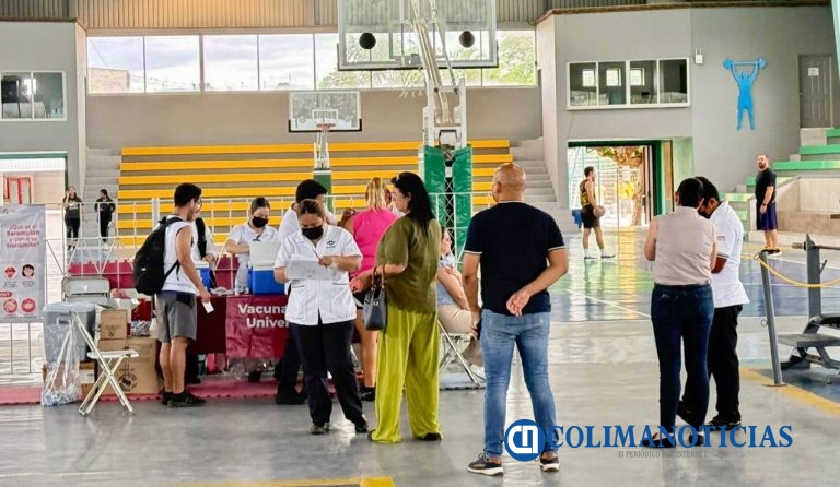 Excelente respuesta a la Jornada Masiva Estatal de Vacunación: Salud Colima