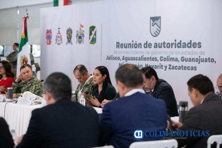 Gobernadora Indira Vizcaíno participa en la Reunión de Seguridad de la Zona Occidente