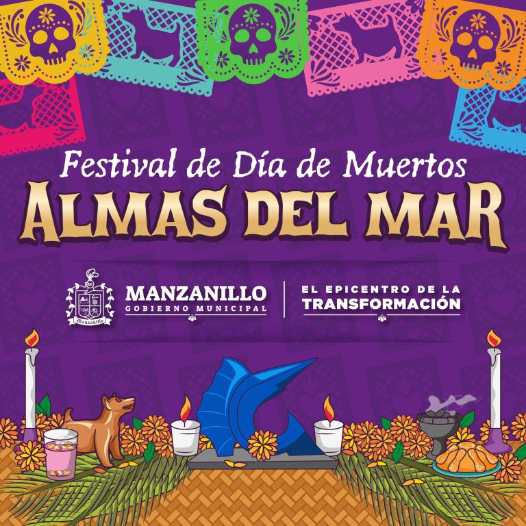 Festival de Día de Muertos “Almas del Mar” llega a todos los rincones de Manzanillo
