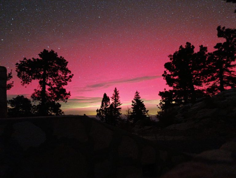 Así se vieron las auroras boreales en México