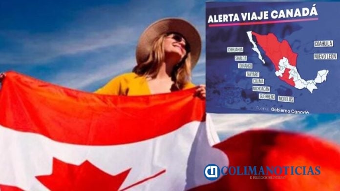 Canadá emite alerta de viaje para Colima
