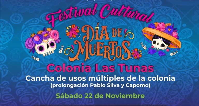 Villa de Álvarez realizará Festival Cultural de Día de Muertos en la colonia Las Tunas