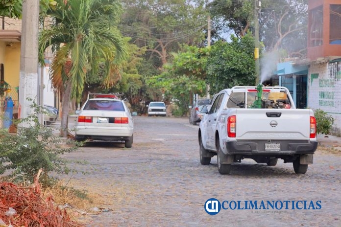 Fumigación contra dengue