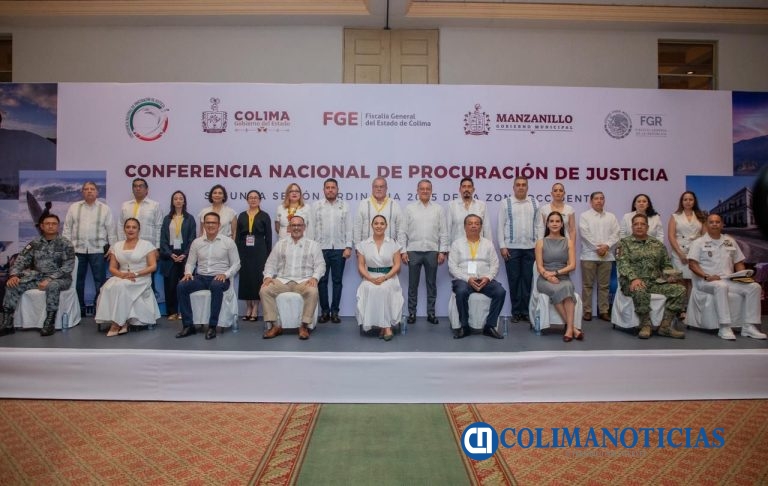 Gobernadora Indira Vizcaíno inaugura la 2ª Sesión de la Conferencia Nacional de Procuración de Justicia, en Manzanillo