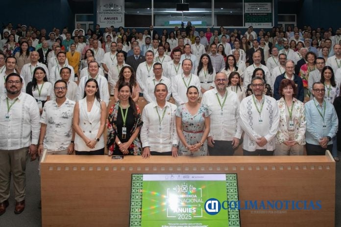 Gobernadora de Colima inaugura la XI Conferencia Internacional ANUIES 2025 en Manzanillo (2)