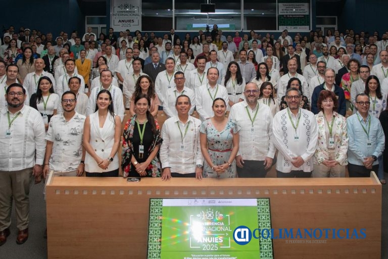 Gobernadora de Colima inaugura la XI Conferencia Internacional ANUIES 2025 en Manzanillo