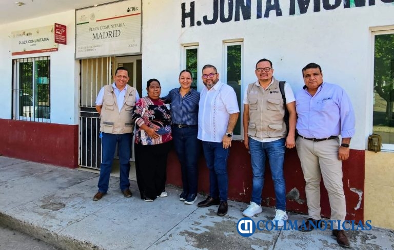 IEEA fortalece la atención educativa en la comunidad de Madrid, Tecomán