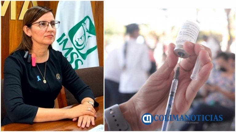 IMSS Colima llama a ciudadanía a vacunarse contra la Influenza y COVID 19 