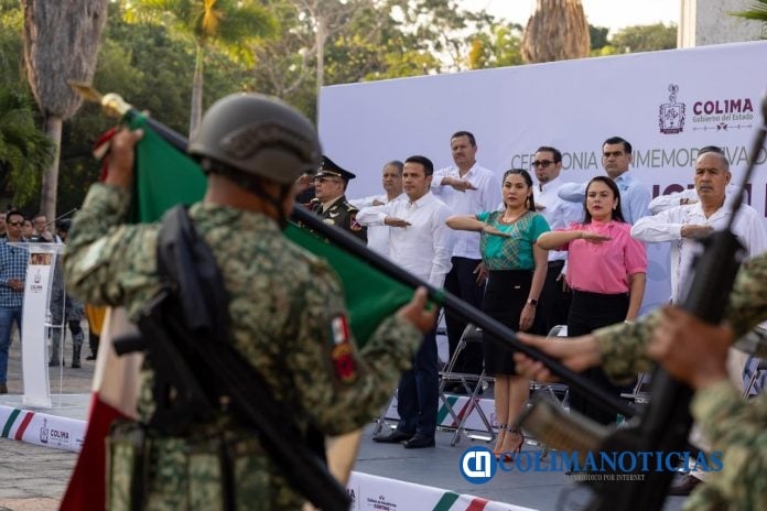 Indira Vizcaíno conmemora el 115 aniversario del inicio de la Revolución Mexicana