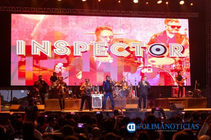 Inspector hace vibrar el Foro Principal en el 2° concierto gratuito de la Feria de Colima (3)